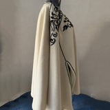 MyTindy Black and White Beaded Cape II, view 5