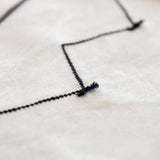 MyTindy Black and White Moroccan Bed Spread, view 5