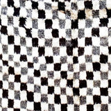 MyTindy Black and White Moroccan Rug, view 5