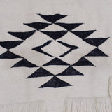 MyTindy Black and White Moroccan Wall Tapestry, view 2
