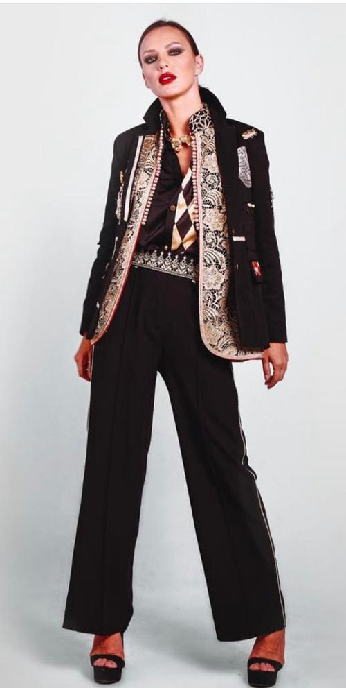 MyTindy BLACK BLAZER JACKET