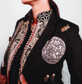 MyTindy BLACK BLAZER JACKET, view 2