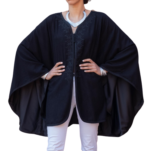 MyTindy Black Classic Lady Cape