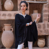 MyTindy Black Classic Lady Cape, view 3