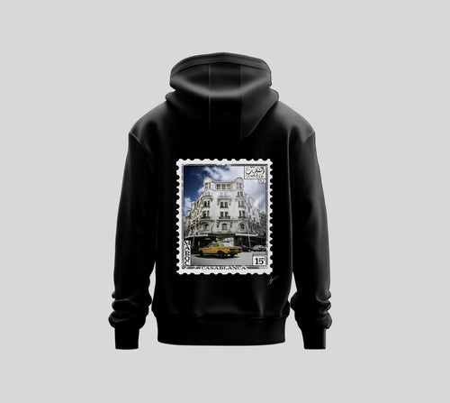 MyTindy Black Hoodie Oversize "Casa"