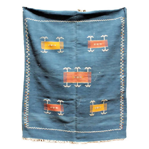 MyTindy Blue Akhnif Moroccan Carpet