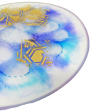 MyTindy Blue and Gold Resin Coasters, view 3