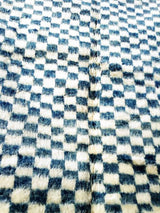 MyTindy Blue and White Moroccan Rug, view 6