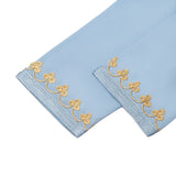 MyTindy Blue Cloudy Moroccan Djellaba for girls kids, view 4