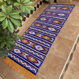 MyTindy Blue Kilim Atlas Rug, view 2