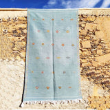 MyTindy Blue Kilim Moroccan Rug, view 2