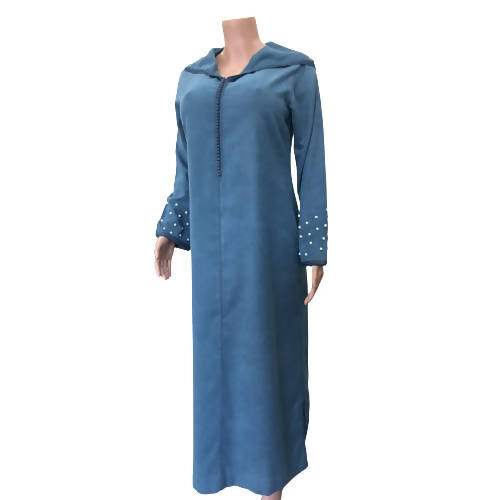 MyTindy Blue Moroccan Djellaba