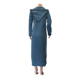 MyTindy Blue Moroccan Djellaba, view 5