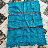 MyTindy Blue Moroccan Handira, view 2