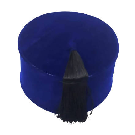 MyTindy Blue Moroccan Hat "Tarbouche"