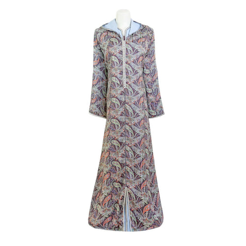 MyTindy Blue Moroccan Jellaba for Women