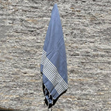 MyTindy Blue Moroccan Towel, view 2