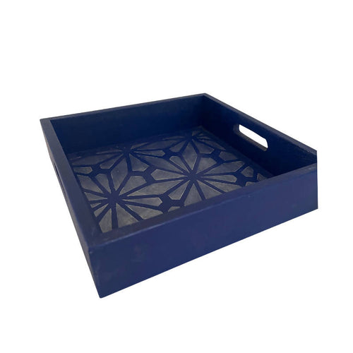 MyTindy Blue Moroccan Tray