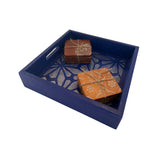 MyTindy Blue Moroccan Tray, view 5