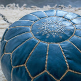 MyTindy BLUE ROYAL POUF, view 4