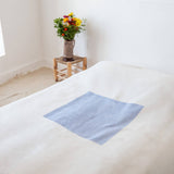 MyTindy Blue Square Moroccan Bed Spread, view 2
