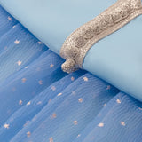 MyTindy Blue star Moroccan kaftan for girls kids, view 3