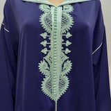 MyTindy Blue Tones Djellaba, view 3