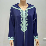 MyTindy Blue Tones Djellaba, view 4