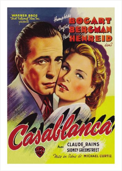 MyTindy Bogart from Casablanca Movie - Poster