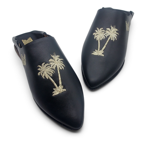 MyTindy BOOSH x SURFERCHILD Leather Moroccan Slippers