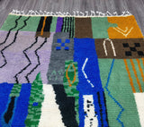 MyTindy Boujaad Moroccan Rug - Authentic Handmade Berber Wool Carpets for Chic Home Decor, view 2