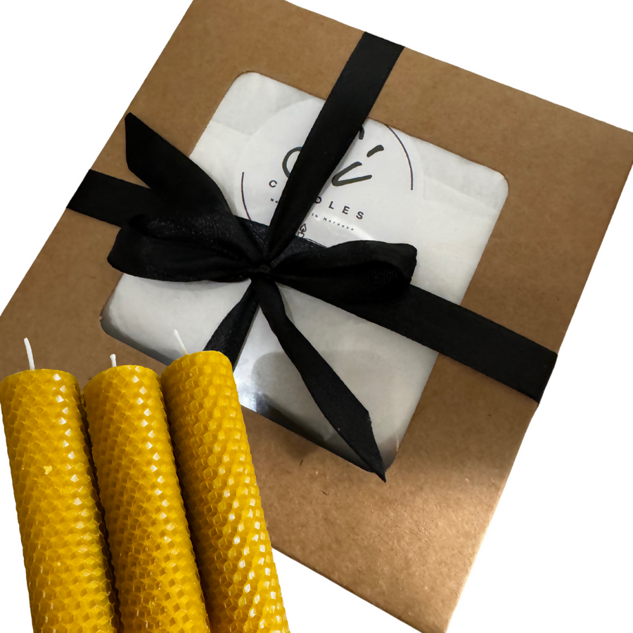 MyTindy Box of 6 Bee Candles