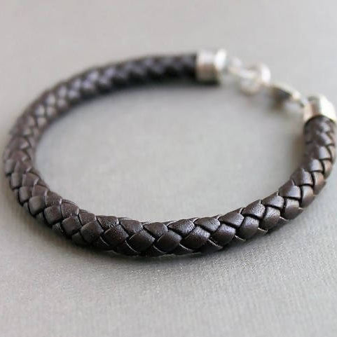 MyTindy Braided Leather Bracelet