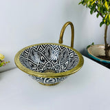 MyTindy VOB - Brass - Moroccan Ceramic Sink, view 5