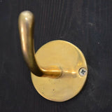 MyTindy Brass Wall Hook, Unlacquered Brass Towel Hooks, Solid Brass Hanging Hook, Bathroom Hooks, Small Hooks, view 2