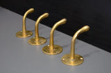 MyTindy Brass Wall Hook, Unlacquered Brass Towel Hooks, Solid Brass Hanging Hook, Bathroom Hooks, Small Hooks, view 4