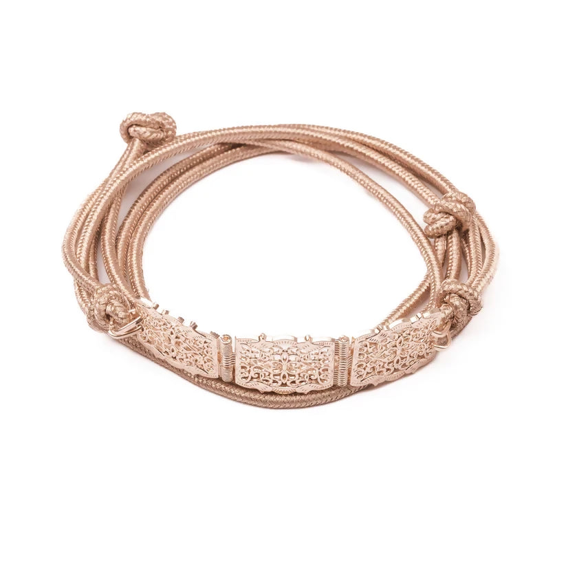 MyTindy Bronzed Moroccan Mdamma Belt Girls Kids