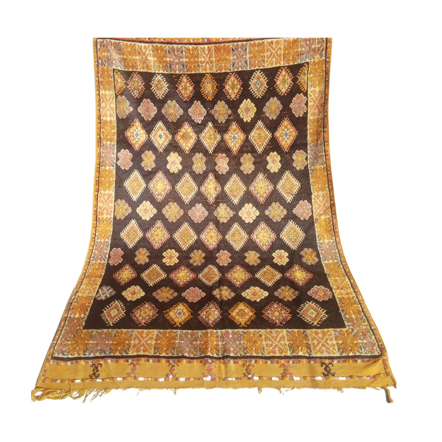 MyTindy Brown Ait Ouawzkit Kilim Rug