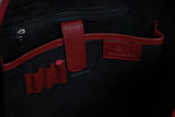 MyTindy Brown handmade leather computer bag, view 2