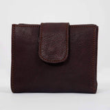 MyTindy Brown Handmade Leather Wallet For Men, view 4