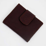 MyTindy Brown Handmade Leather Wallet For Men, view 5