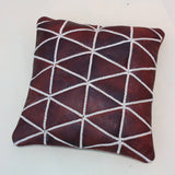 MyTindy Brown Leather Pillowcase, view 2