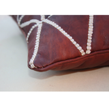 MyTindy Brown Leather Pillowcase, view 3