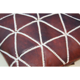 MyTindy Brown Leather Pillowcase, view 4