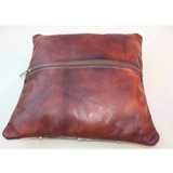 MyTindy Brown Leather Pillowcase, view 5