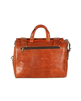MyTindy Brown Leather Travel Bag, view 3