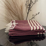 MyTindy Red Moroccan Towel, view 2