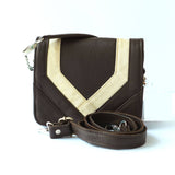 MyTindy Brown Triangle Bag, view 3