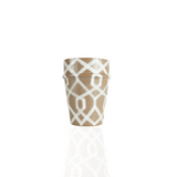 MyTindy Brown & White Pattern Espresso Moroccan Cups, view 2