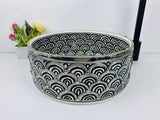 MyTindy VAS - Brass - Moroccan Ceramic Sink, view 4